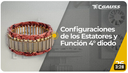 RECTIFICADOR AUDI A3 LAND ROVER VOLKSWAGEN SEAT 90AMP 6X35A CONEXION TRIANGULO (GA225 GA261 GA282) TIPO BOSCH