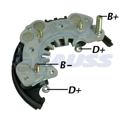 RECTIFICADOR NISSAN 100NX PRIMERA MAZDA FTR 95AMP 8X35A TRIDIODO (GA251) TIPO HITACHI