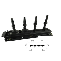 [29GC4099] BOBINA ENCENDIDO CITROEN XANTIA X1 PEUGEOT 306 1.8L 97 01 307 2.0L 407 2.2 INDUCTIVA 4 P